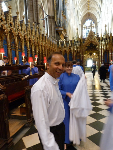 Westminster Abbey 2013 - Ben the Verger